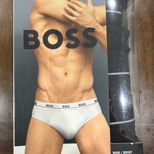 Boss Men's Classic Black Briefs